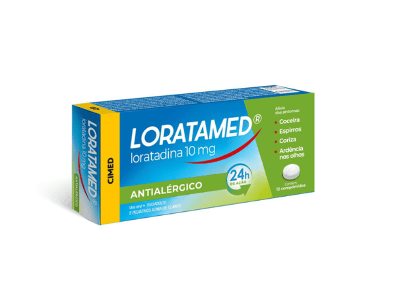 Loratamed Loratadina 10Mg - 12 Comprimidos — Loratamed 10Mg - 12 Comprimidos